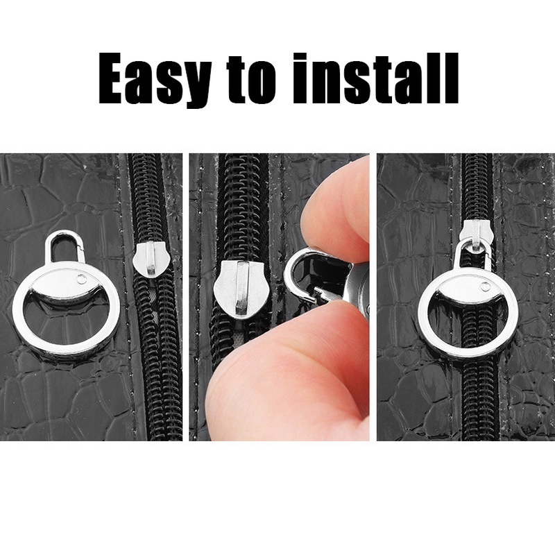 Bộ Dụng Cụ Kéo/Kéo Bằng Hợp Kim Kim Loại Bền Có Dây Kéo Có Thể Tháo Rời Cho Quần Áo/ Quần Áo/ May Thủ Công Thời Trang DIY