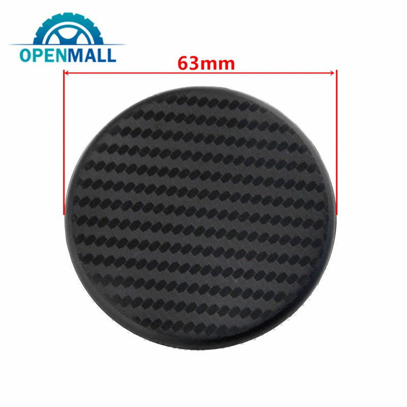 Bộ 2 miếng lót cốc nước bằng sợi carbon dùng trên xe hơi