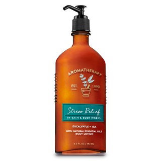 Sữa dưỡng thể thư giãn Stress Relief Tea - Bath & Body Works Aromatherapy (192ml)