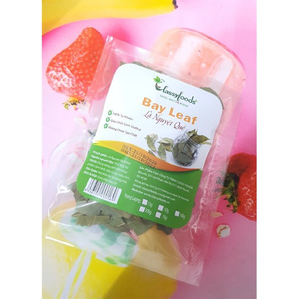 Lá nguyệt quế Bay leaf ⚡ GIÁ SỐC ⚡ gói 15g lá nguyệt quế dùng để tạo hương vị cho các món ăn