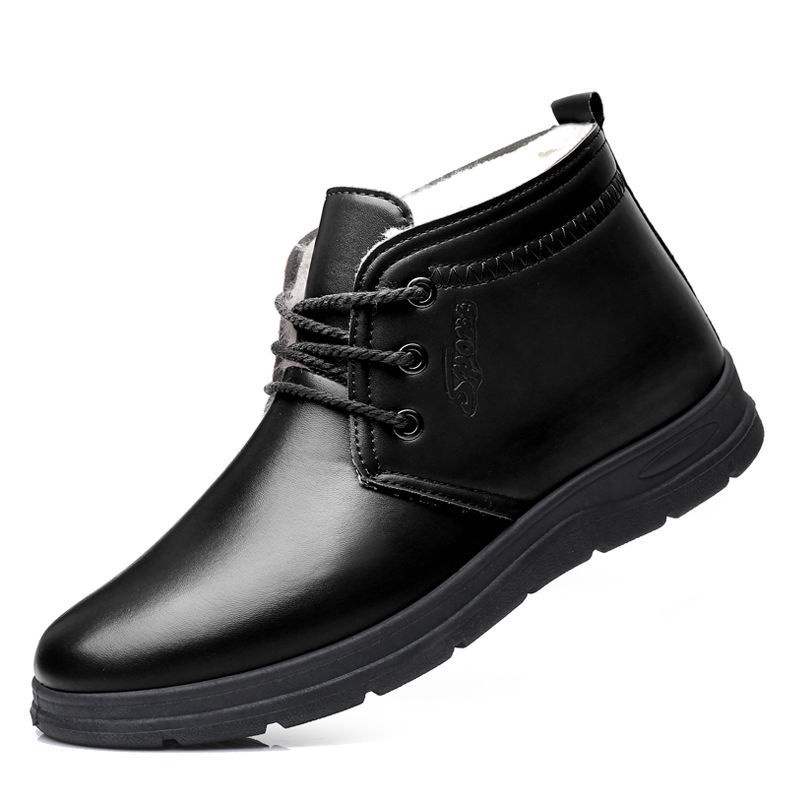 [HÀNG HOT TREND - 2021] Giày da nam, Giày nam cổ cao cực dễ phối quần Jean | BigBuy360 - bigbuy360.vn