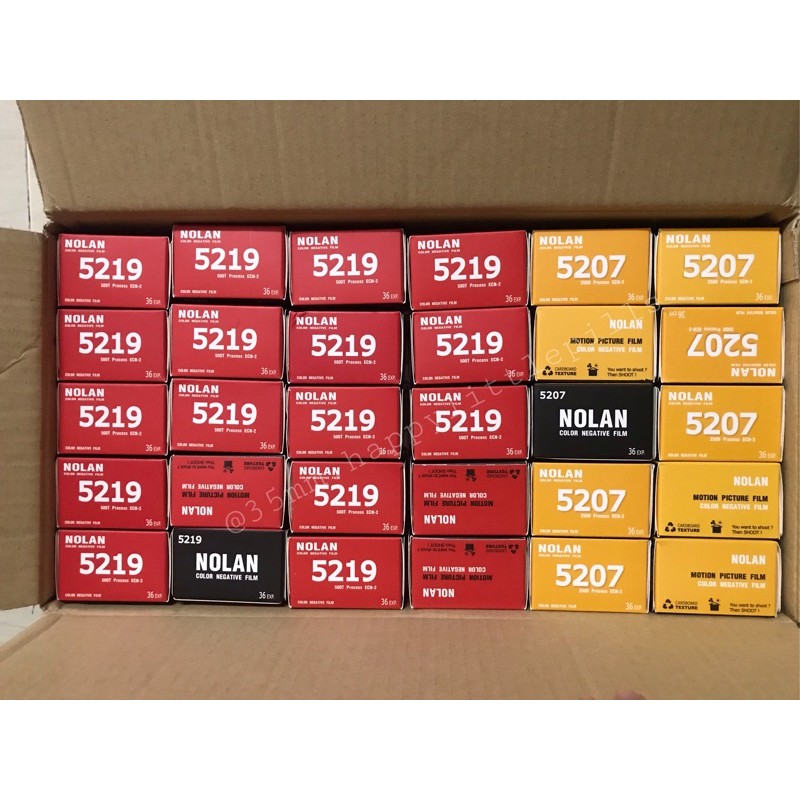 Film chụp ảnh màu Nolan 500T/250D/50D/200T