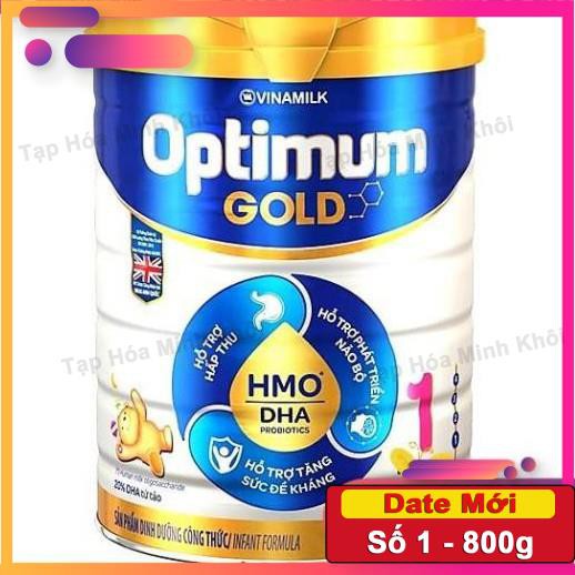 [NSX MỚI] Sữa bột Vinamilk Optimum Gold 1 - Hộp Thiếc 800g - Tạp Hóa Minh Khôi