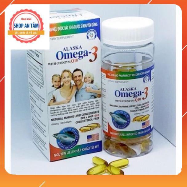 Omega3 Alaska hộp 100 viên