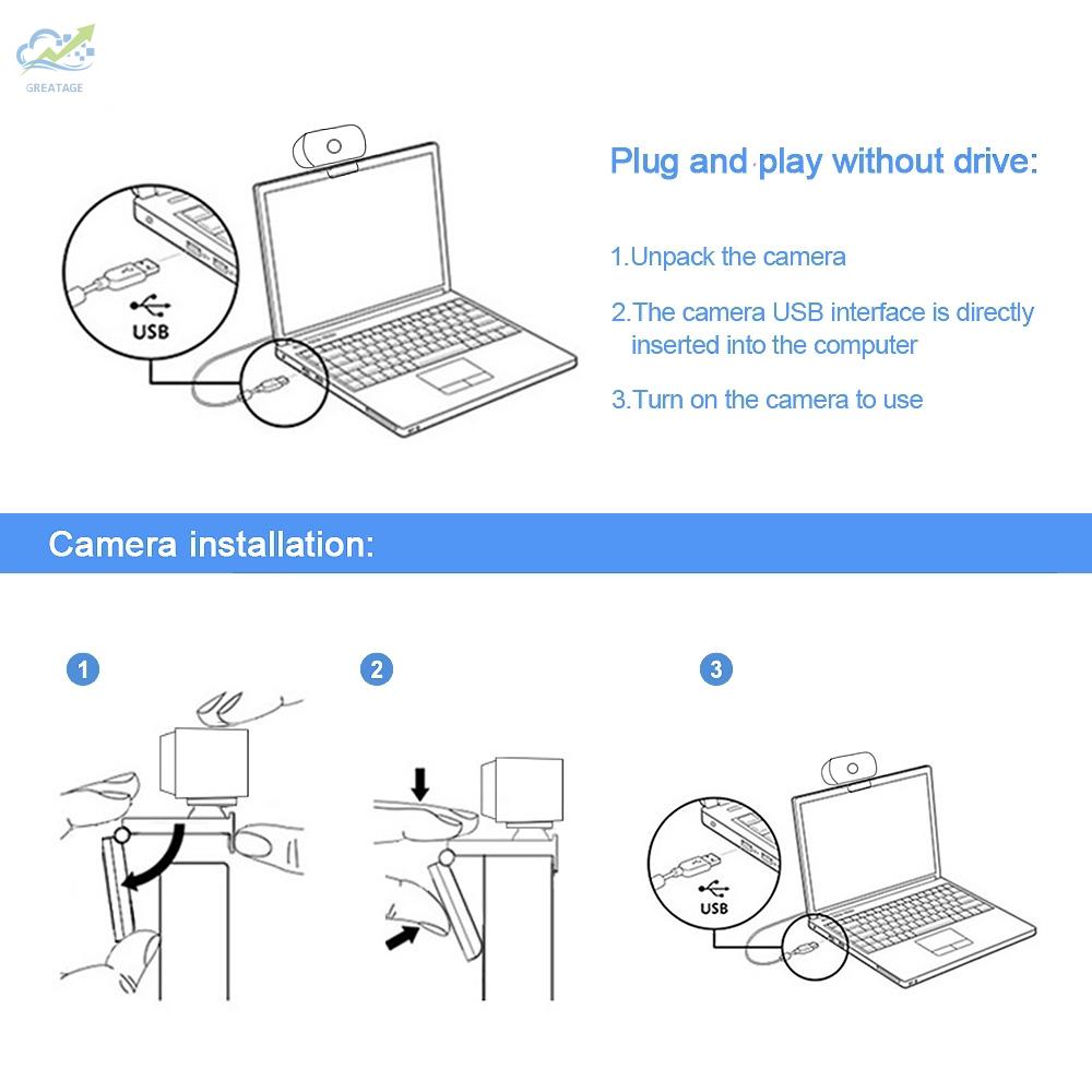 Webcam Thông Minh G 1080p Cổng Usb | BigBuy360 - bigbuy360.vn
