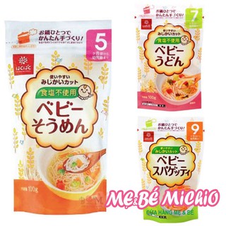 Mì somen tách muối Hakubaku cho bé 5m,7m,9m