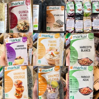 (Organic) Đậu và hạt dinh dưỡng hữu cơ tổng hợp Markal 500g