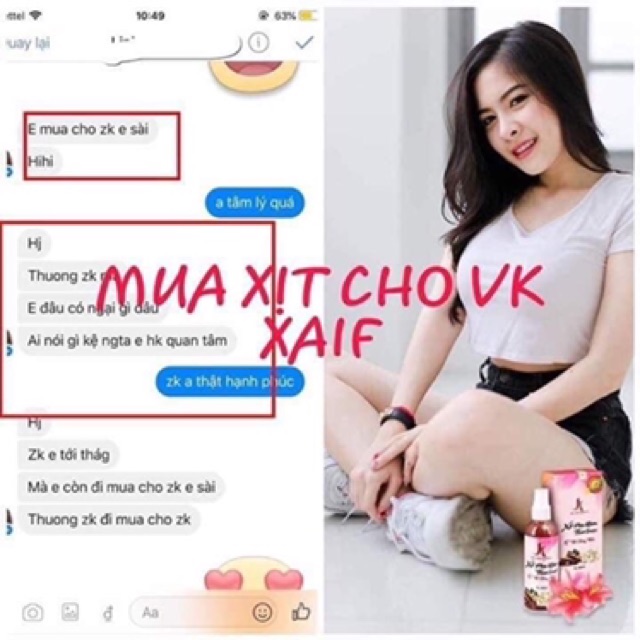 [ Xã Kho 3 Ngày] Xịt Phụ Khoa Thảo Dược-Vợ Xịt Chồng Thích-Chai 100ml
