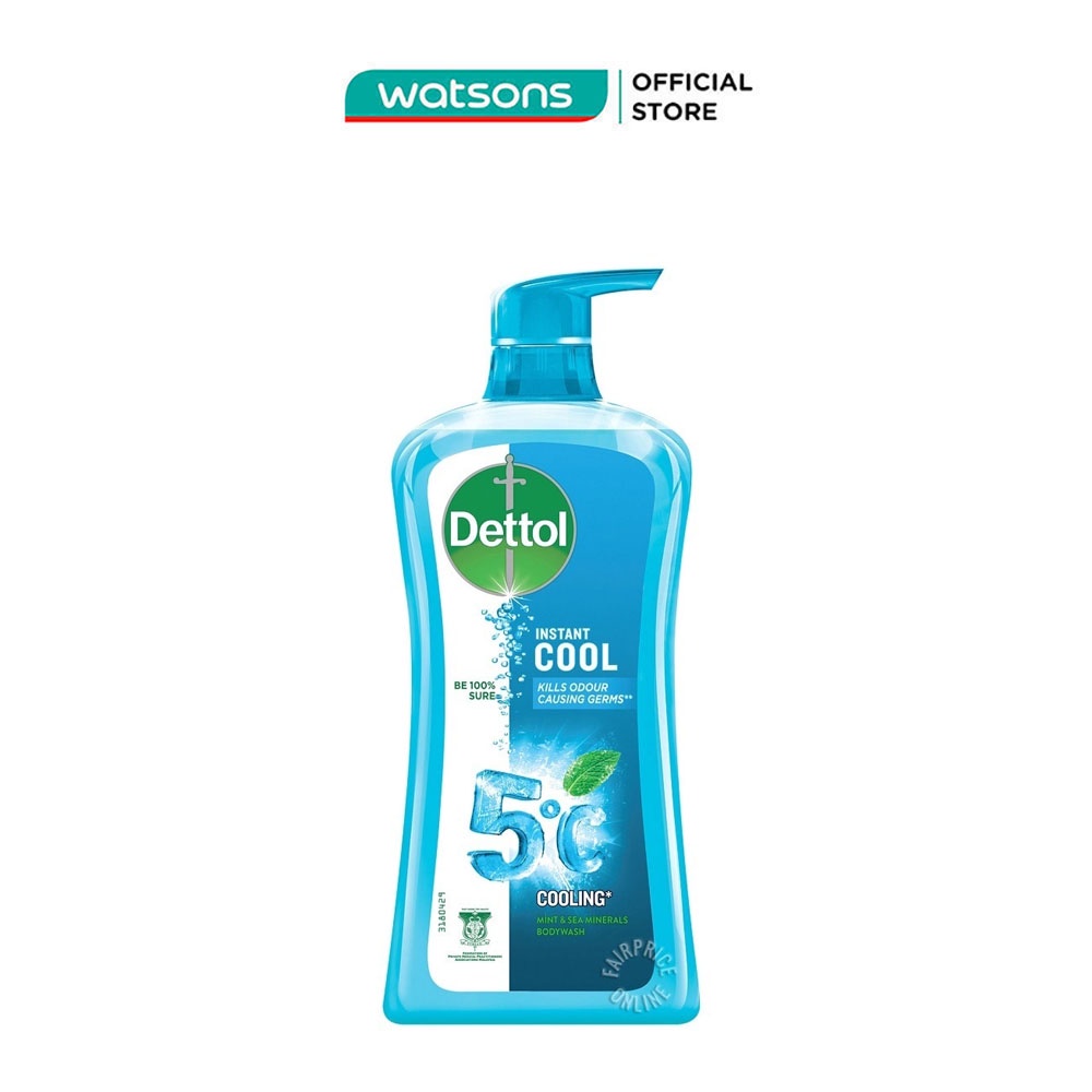 Sữa Tắm Dettol Mát Lạnh Tức Thì Instant Cool 950g