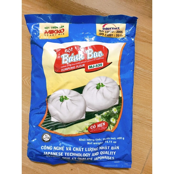 Bột bánh bao trộn sẵn Mikko