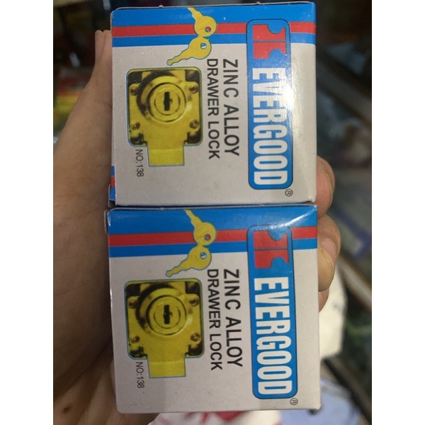 Khóa tủ evergood, khóa tủ gỗ, tủ nhựa loại vuông, loại tròn