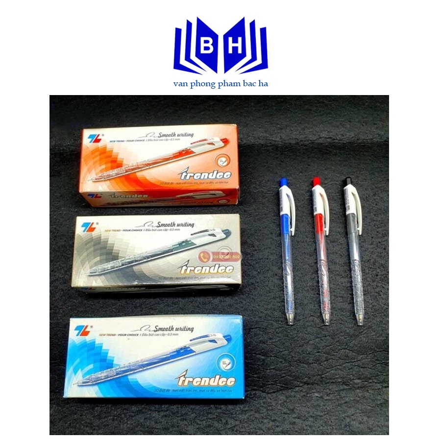 Bút Bi Thiên Long TL079 Xanh Đen Đỏ Bút Đẹp Phù Hợp Với Học Sinh Sinh Viên Văn Phòng