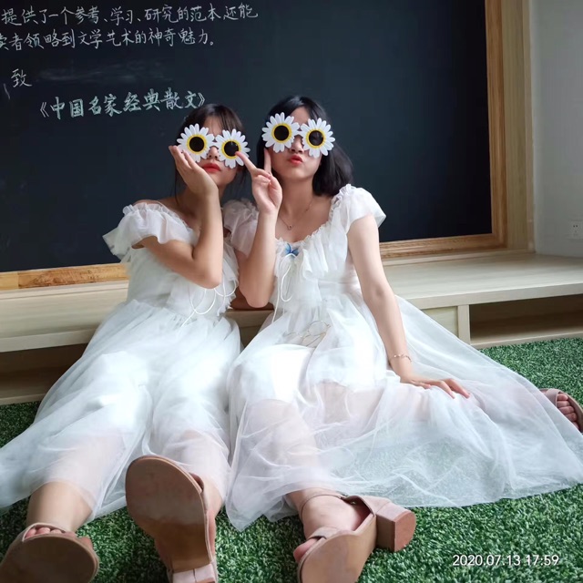 VÁY VINTAGE ulzzang SIÊU CUTEE