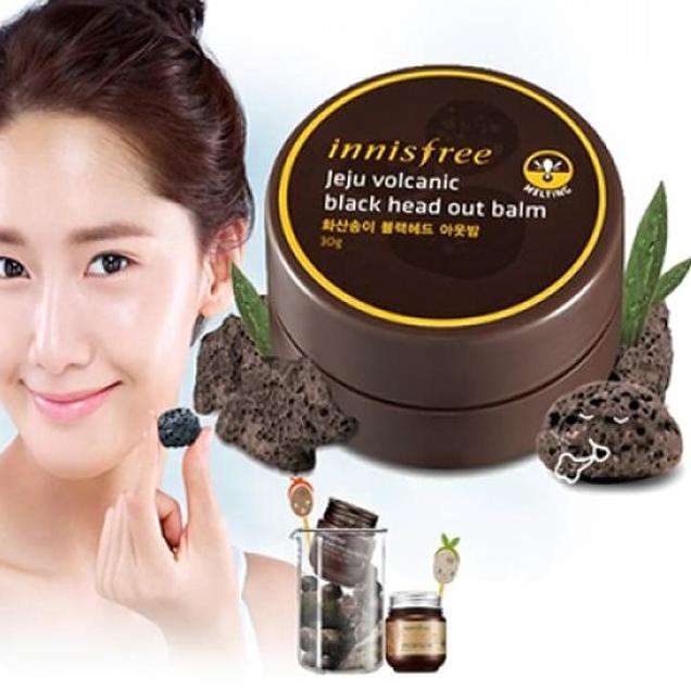 (Hàng Mới Về) Mặt Nạ Bùn Núi Lửa Innisfree Loại Bỏ Mụn Đầu Đen