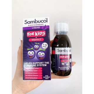 Siro tăng đề kháng Sambucol Anh 120ml