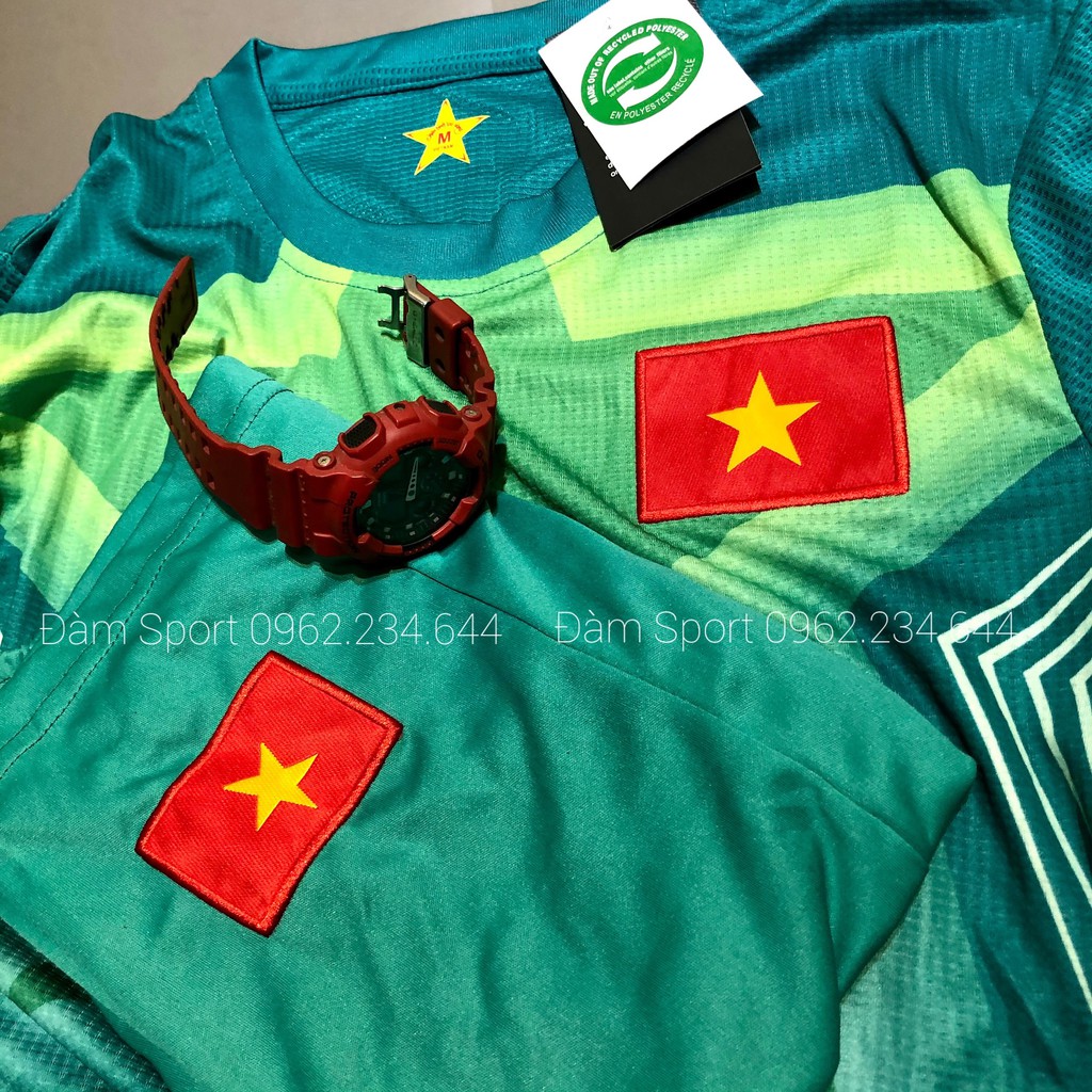 Áo Bóng Đá Việt Nam 2021 Mới Nhất Đẹp Mặc Mát Màu Vải Thái Màu Đỏ - Áo Đá Banh