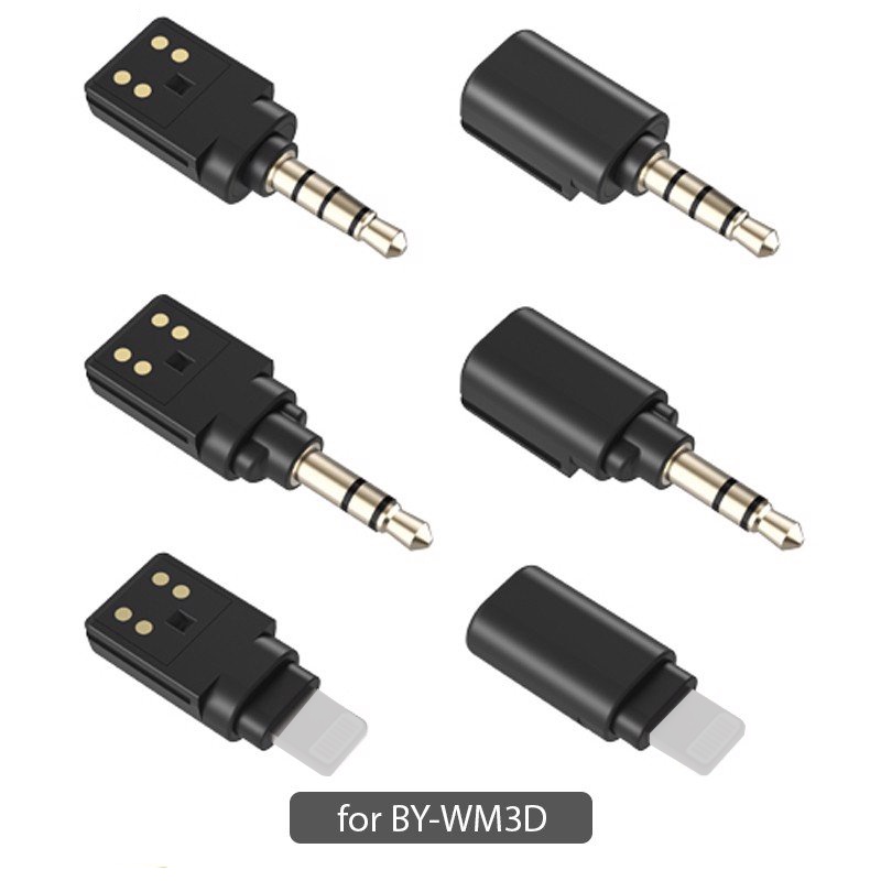 Micro Cài Áo Không Dây True-Wireless 2.4G Cho Điện Thoại, Máy Ảnh, Máy Quay Boya BY-WM3D / BY-WM3U