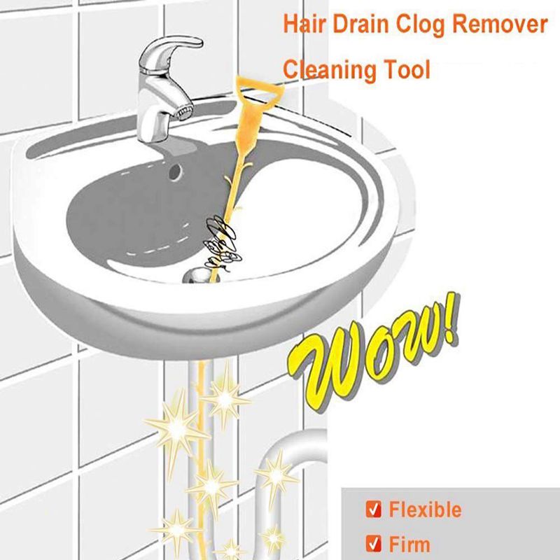 Set 6 Dụng Cụ Lấy Tóc Trong Bồn Rửa Tiện Lợi