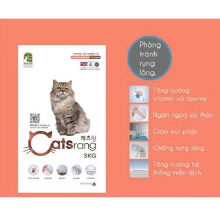 Thức ăn hạt cho mèo mọi lứa tuổi Catsrang 3kg