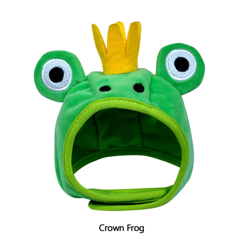 Timekey Mũ Hóa Trang Chú Cua / Ếch / Cua Ngộ Nghĩnh Cho Thú Cưng U9Y3