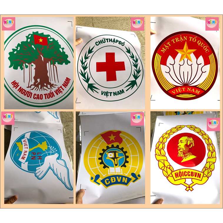 [5 tờ decal nhựa siêu dính] In tem, decal, logo, sticker chất liệu nhựa dán khổ to - cắt theo yêu cầu