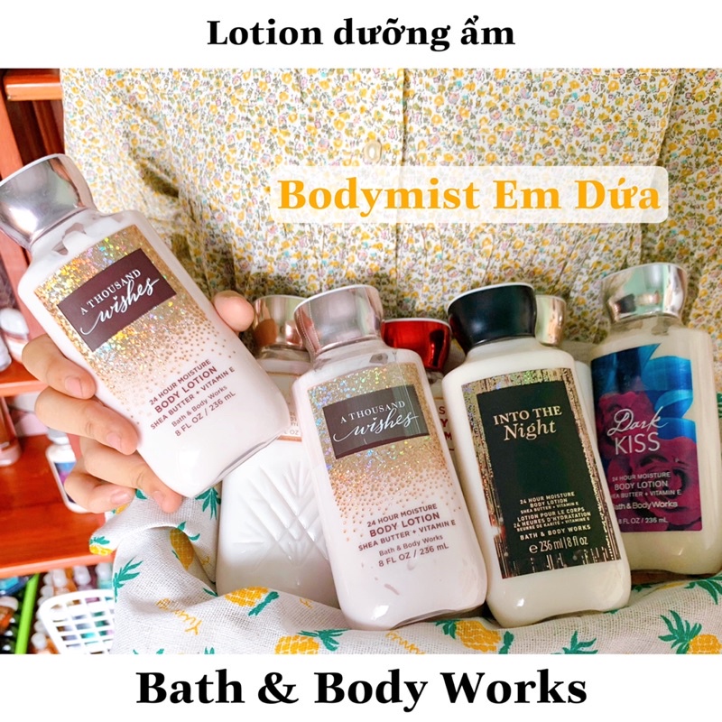Dưỡng thể LOTION chai - Bath & Body Works