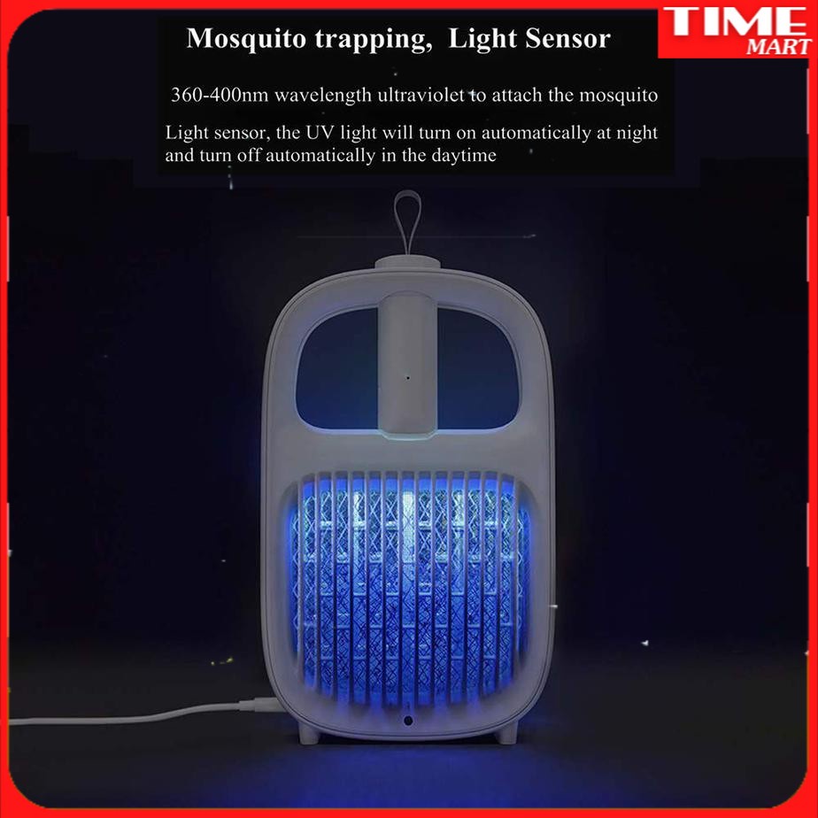VỢT MUỖI KIÊM ĐÈN UV CHỐNG MUỖI XIAOMI YEELIGHT YLGJ04YI – THIẾT KẾ 2 trong 1 độc quyền [TIME_MART siêu thị tiện ích]