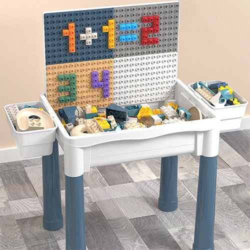Bộ Bàn Đồ Chơi Lego 3 Chức Năng Cho Bé Sáng Tạo