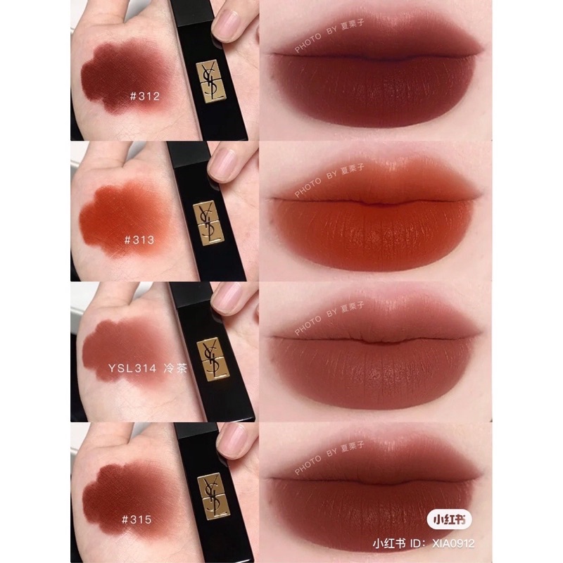 Son YSL Khắc Tên , FULL Túi Hộp,Son YSL Slim 301,302,303,304,305,306,307,308,309,313,314,315,312