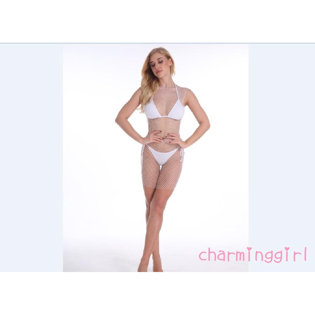 Đầm lưới đi biển xuyên thấu quyến rũ dành cho nữ | BigBuy360 - bigbuy360.vn