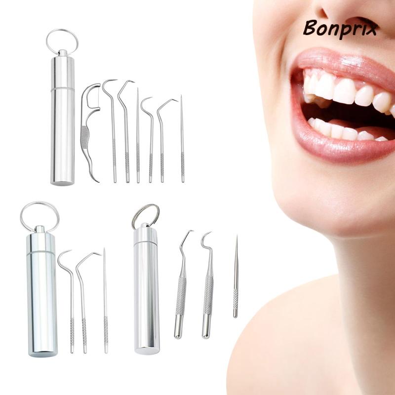 Hộp Đựng Tăm Xỉa Răng Bằng Thép Không Gỉ Có Giá Đỡ