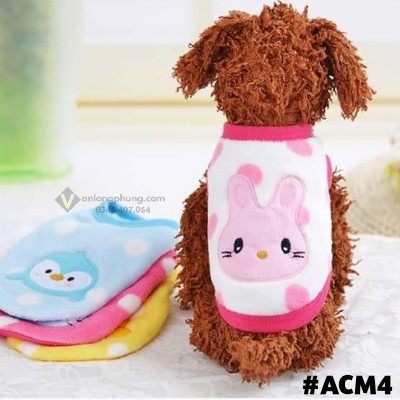 [0.5KG-2KG] Áo vải lông mùa đông dành cho thú cưng (#ACM4)