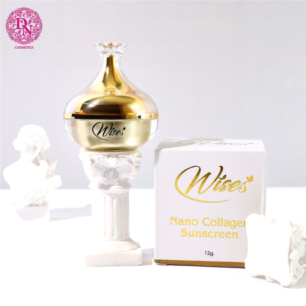 Kem dưỡng trắng che khuyết điểm WISES Nano Collagen Suncreen