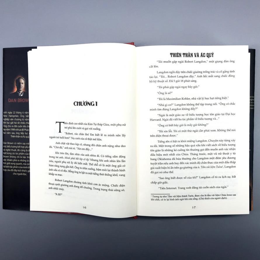 Sách Dan Brown Thiên Thần Và Ác Quỷ Tái Bản 209k - Bách Việt