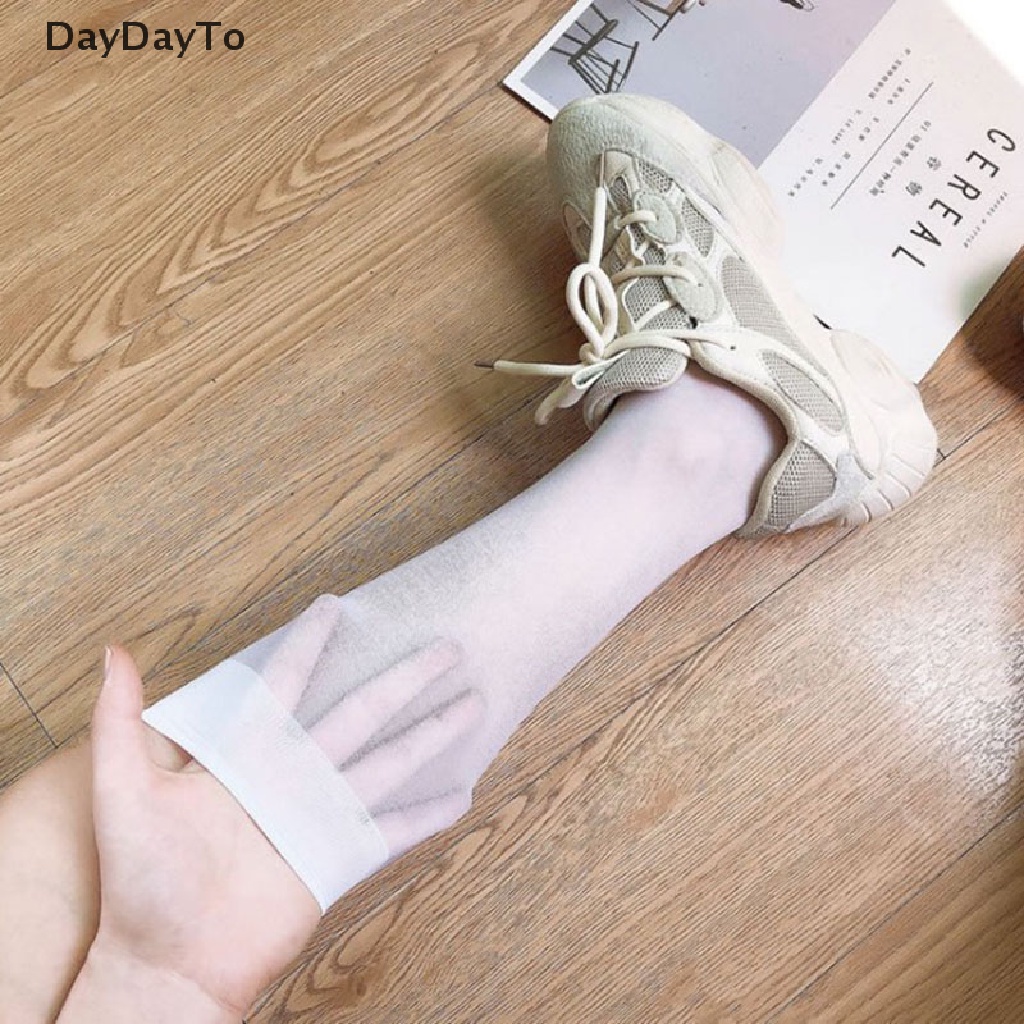 Đôi vớ cổ cao dài mỏng vô hình thời trang 2020 quyến rũ dành cho nữ