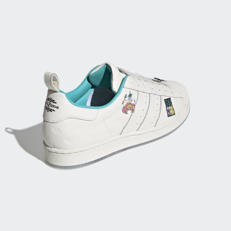Giày sneaker adidas Superstar Arizona Chalk White chính hãng -bh 12