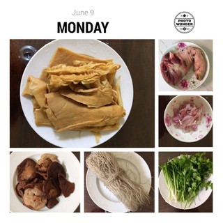 COMBO Măng+miến+mộc nhĩ+nấm hương