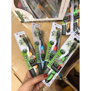 Bàn Chải Đánh Răng Bossi Đơn - Than Tre Hoạt Tính