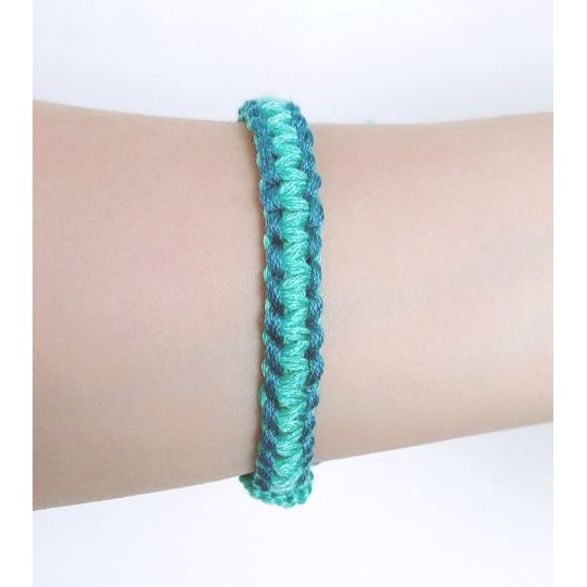 Vòng tay vòng chân may mắn - Wendy - Friendship bracelet - viền biên-Vòng tay tình bạn-bạn bè handmade DIY