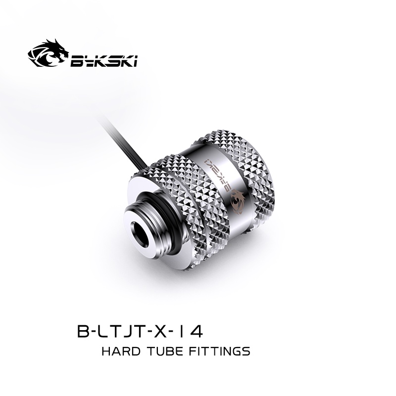 Fitting tản nhiệt nước custom fit ARGB Bykski B-LTJT-X 14mm