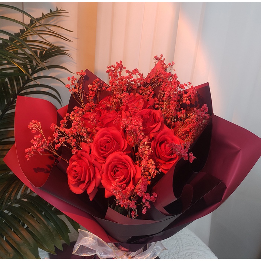 1 Cuộn Giấy Gói Quà Chống Thấm Nước 58x58cm