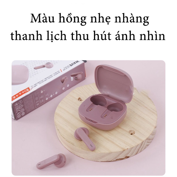 Tai Nghe Bluetooth WAVE300 TWS Tai Nghe Nhét Tai Không Dây Tích Hợp Micro Âm Thanh Nổi HIFI Khử Tiếng Ồn Pavu Tech