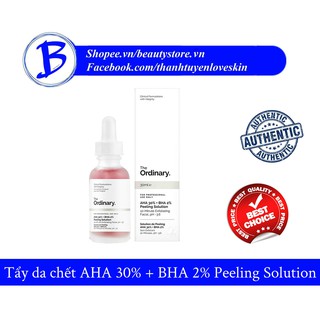 Tẩy Da Chết Hoá Học The Ordinary AHA 30% + BHA 2% Peeling Solution 30ml