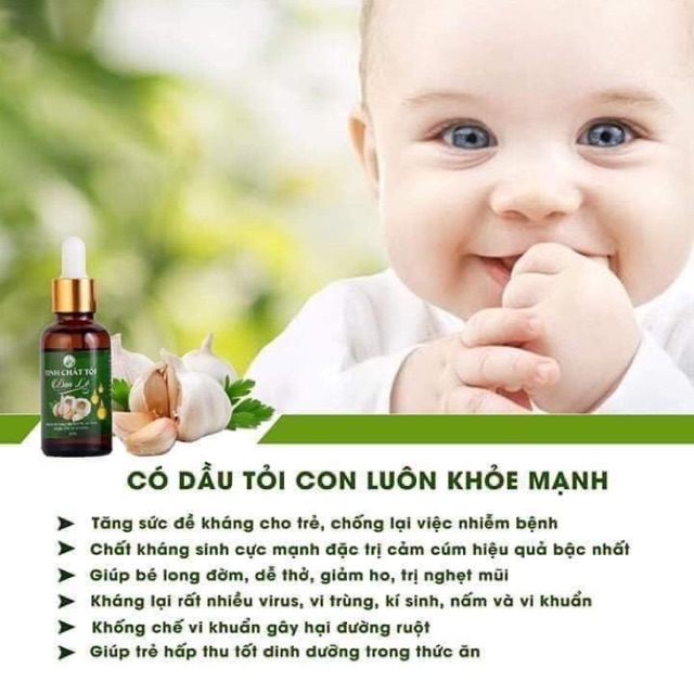 Xả kho Tinh dầu tỏi Đan lê