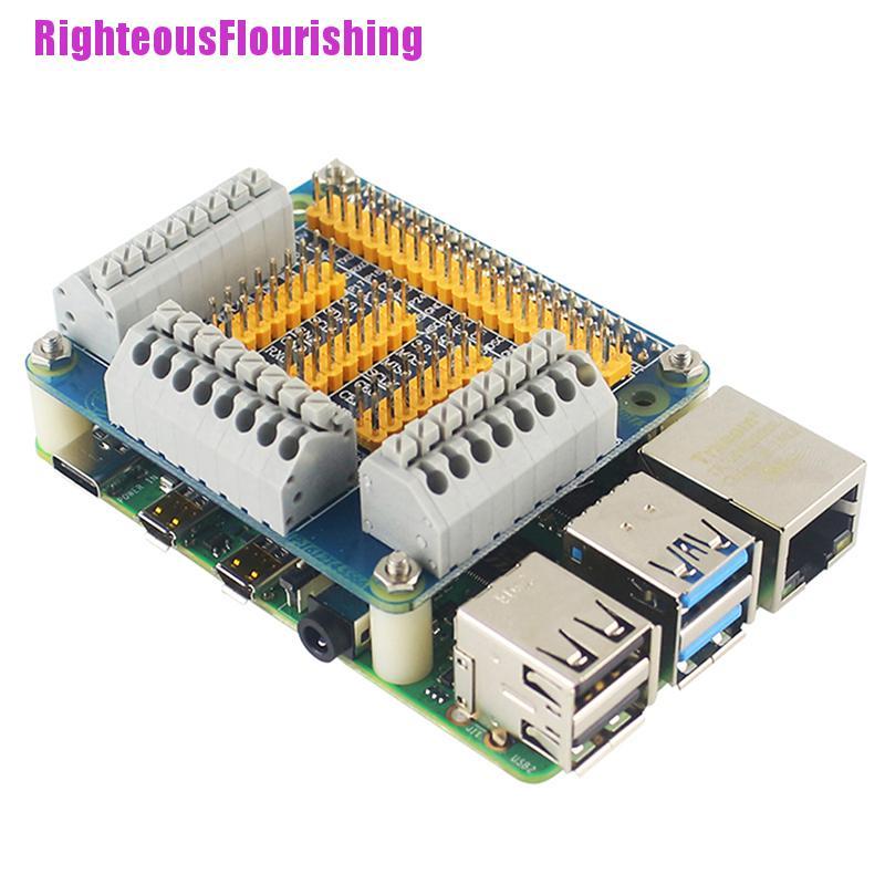 Bảng Mạch Mở Rộng Gpio Dành Cho Robot Tự Lắp Ráp Raspberry Pi 4b / 3b + / 3b