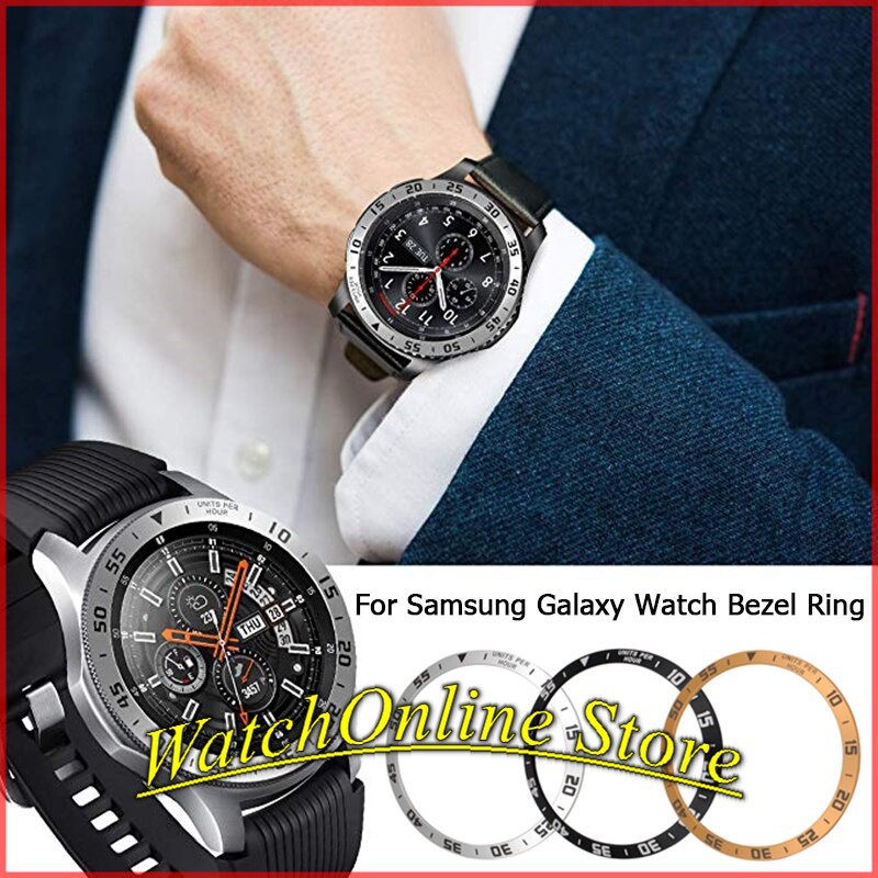Vòng benzel bảo vệ đồng hồ Samsung Gear S3/ Watch GT2 46mm
