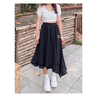 Áo croptop rúm ngực siêu xinh