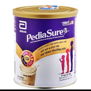 Sữa Bột PEDIASURE  Của Abbott Hoa Kỳ lon 400g mẫu mới