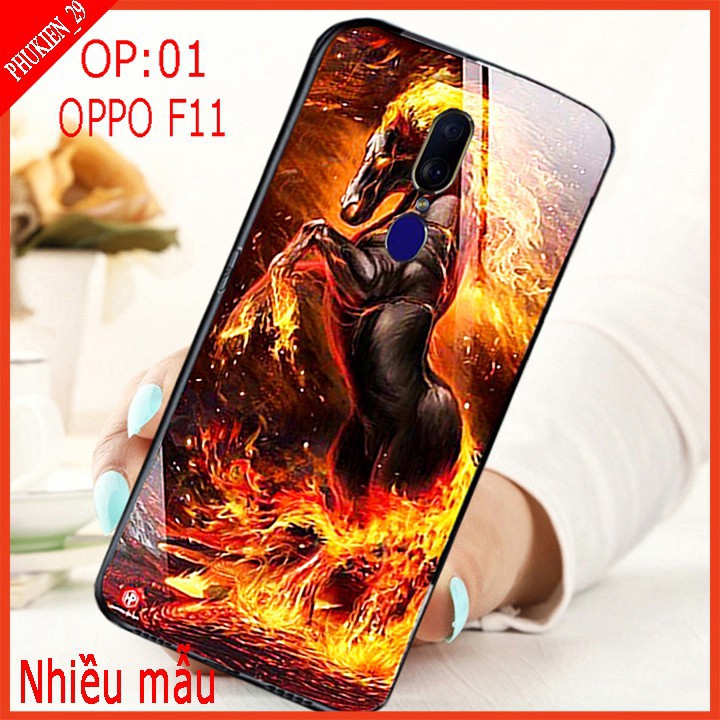 Ốp lưng kính 3D OPPO F11, Hình ảnh sắc nét , sang trọng , không bị mờ , phai màu theo thời gian,kèm video thực sản phẩm