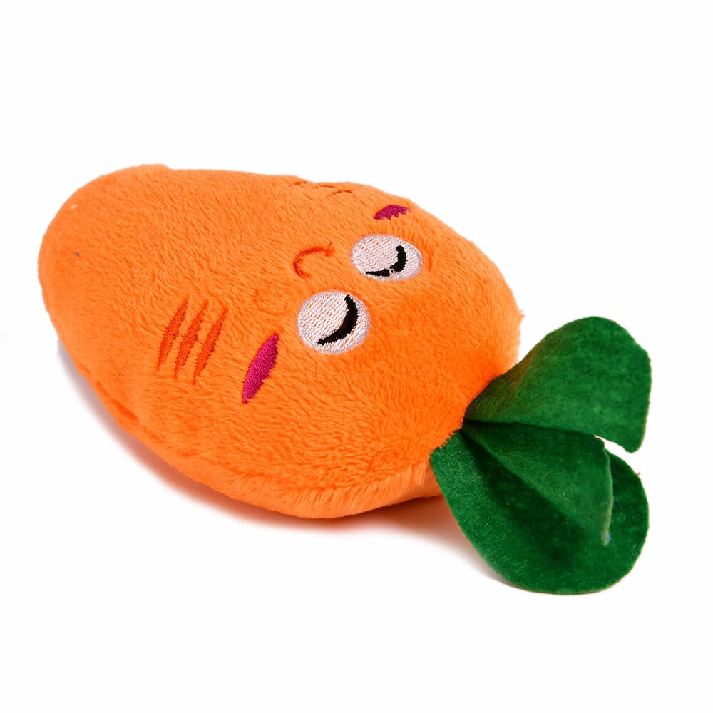 Kawaii Cà Rốt Con Chó Sang Trọng Kêu Cót Két Đồ Chơi Thú Cưng Nhai Đồ Chơi Lớn Và Nhỏ Đồ Chơi Cho Chó